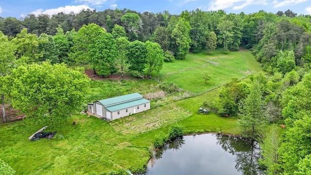 1121 Walnut Grove Church Rd, Dayton, TN 37321 - drone / aerial view featuring a water view