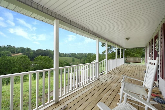1121 Walnut Grove Church Rd, Dayton, TN 37321 - deck featuring a lawn