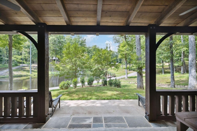 5715 Greenbrier Rd, Franklin, TN 37064 - view of patio / terrace