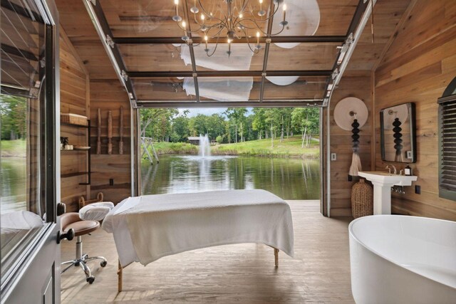 5715 Greenbrier Rd, Franklin, TN 37064 - interior space featuring a water view