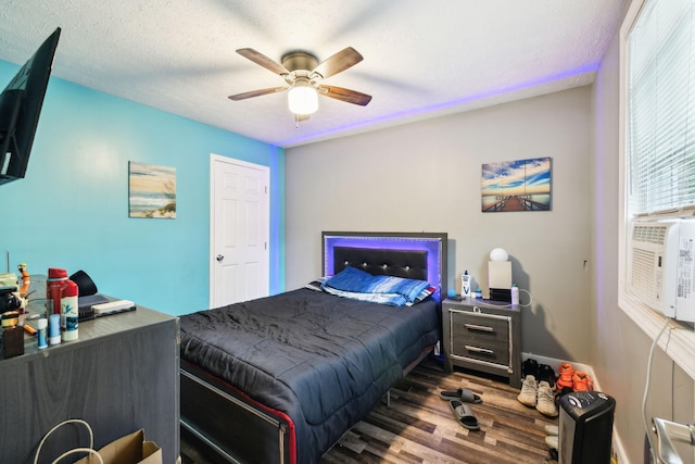 235 Brevard Ct, Nashville, TN 37211 - bedroom with a ceiling fan and wood finished floors