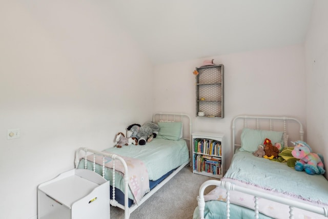 1005 Lauren Cir, Burns, TN 37029 - bedroom featuring lofted ceiling and carpet