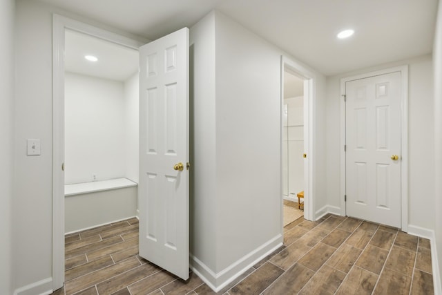 921 Cooks Rd, Mount Juliet, TN 37122 - interior space with recessed lighting, baseboards, and wood finish floors