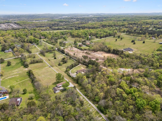 921 Cooks Rd, Mount Juliet, TN 37122 - drone / aerial view with a view of trees and a rural view