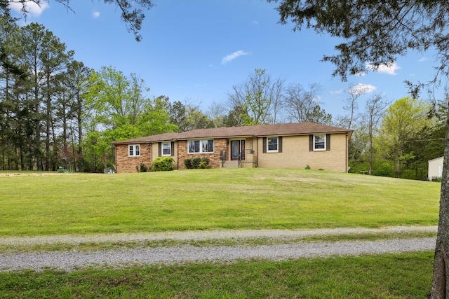 921 Cooks Rd, Mount Juliet, TN 37122 - single story home with brick siding, driveway, and a front yard