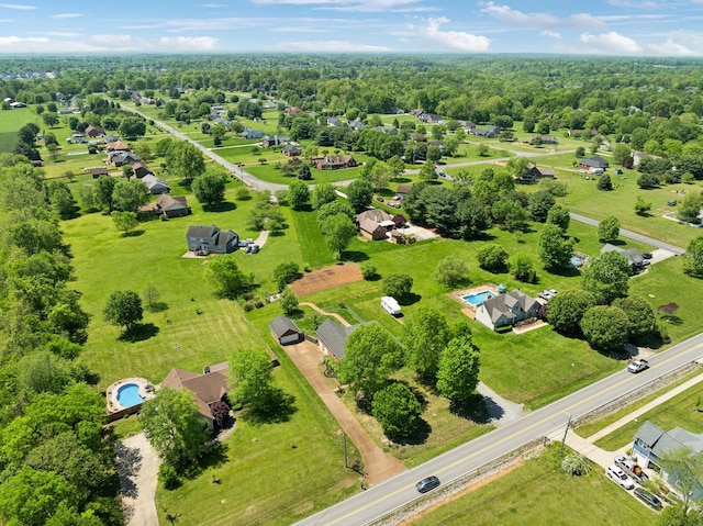 drone / aerial view