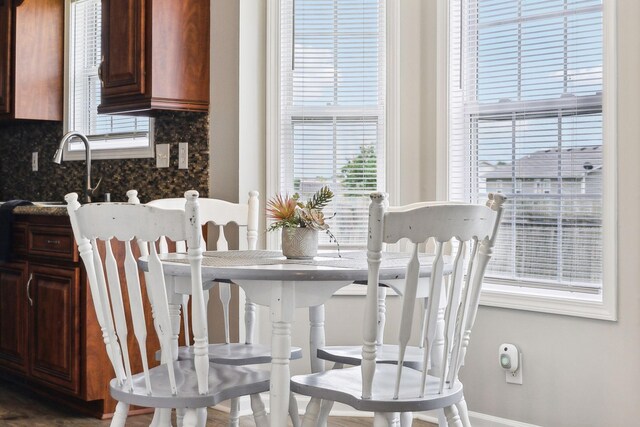 817 Stableford Rd, Oak Grove, KY 42262 - dining space featuring baseboards and plenty of natural light