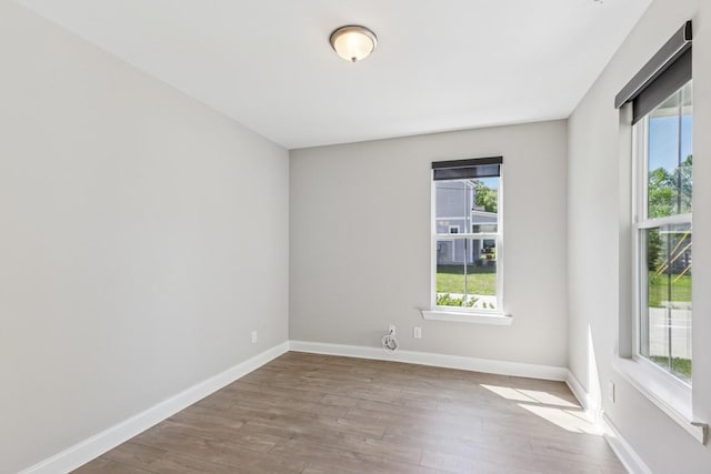7205 Lake Rd, Fairview, TN 37062 - unfurnished room with plenty of natural light, wood finished floors, and baseboards