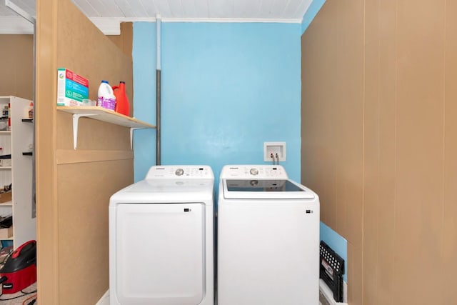 401 Longview St, Athens, AL 35611 - washroom featuring laundry area and washing machine and dryer
