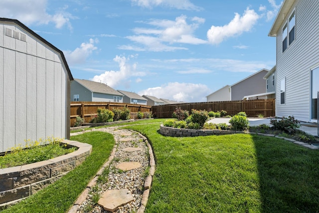1010 Baltusrol Ln, Lebanon, TN 37087 - view of yard featuring a residential view and a fenced backyard