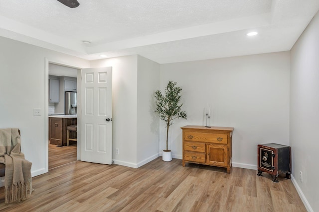 1780 Warren Hollow Rd, Nolensville, TN 37135 - living area featuring light wood-style floors, recessed lighting, and baseboards