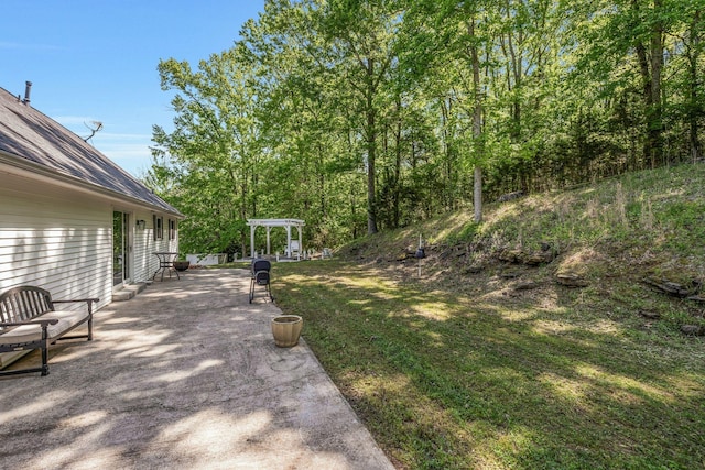 1780 Warren Hollow Rd, Nolensville, TN 37135 - view of grassy yard with a patio area and a pergola