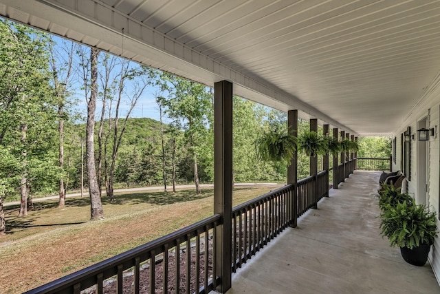 1780 Warren Hollow Rd, Nolensville, TN 37135 - covered porch featuring a lawn