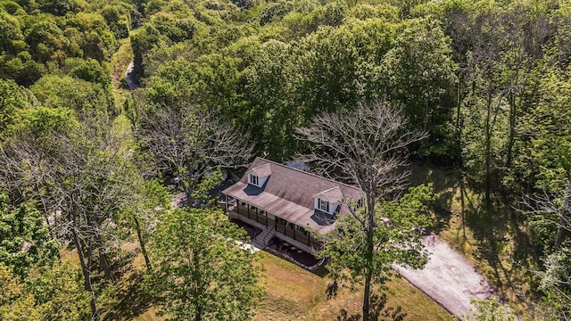 1780 Warren Hollow Rd, Nolensville, TN 37135 - view of subject property with a forest