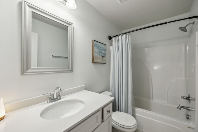 4015 John Marsh Rd, Spring Hill, TN 37174 - full bath with vanity, toilet, and shower / tub combo