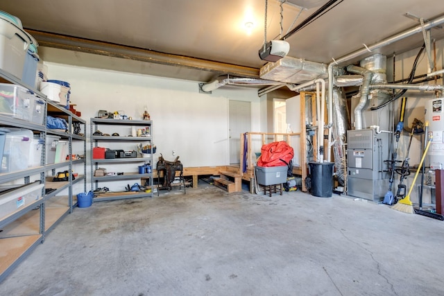 2510 Port Kembla Dr, Mount Juliet, TN 37122 - below grade area featuring heating unit and gas water heater