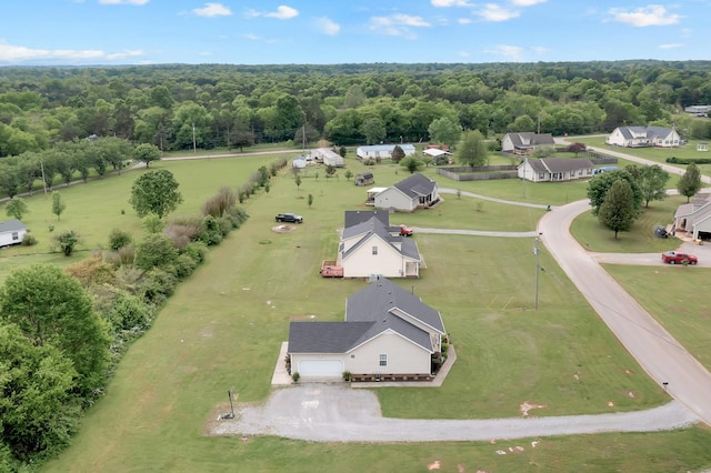 110 Broomsage Cir, Unionville, TN 37180 - aerial view featuring a forest view