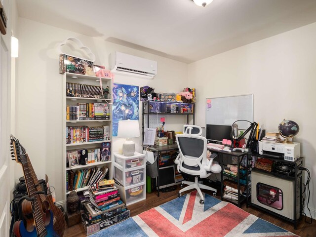 305 Davidson Rd, Nashville, TN 37205 - office space featuring an AC wall unit and wood finished floors