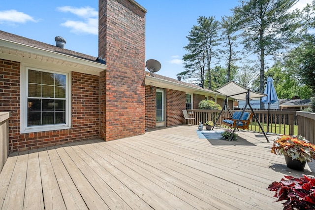 533 Mckaig Rd, Murfreesboro, TN 37127 - view of wooden deck