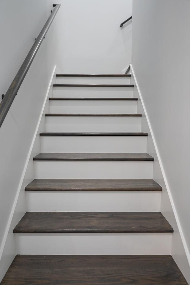 view of stairs