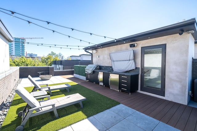 1106 Sigler St, Nashville, TN 37203 - view of yard featuring fence and a patio area