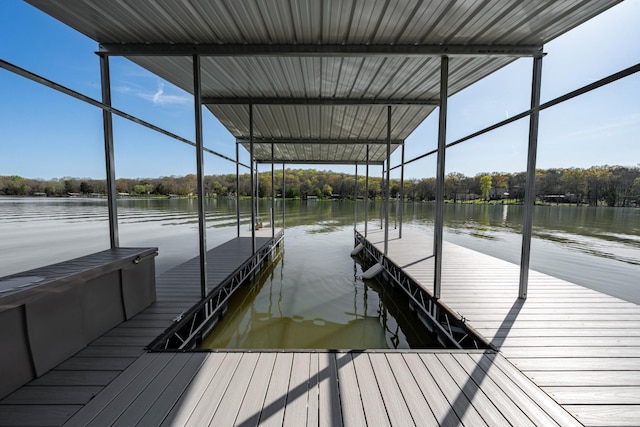 2025 Sanford Dr, Mount Juliet, TN 37122 - view of dock with a water view