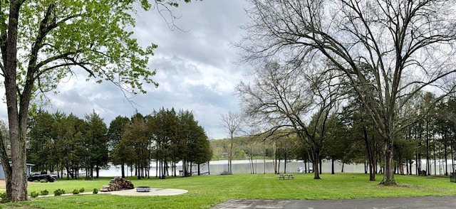 2025 Sanford Dr, Mount Juliet, TN 37122 - view of community featuring a yard and a water view