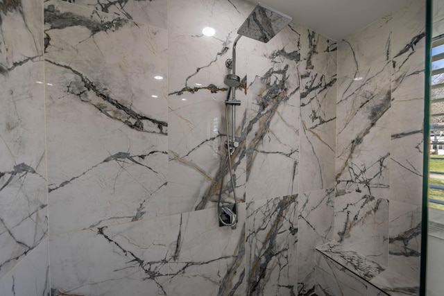 2025 Sanford Dr, Mount Juliet, TN 37122 - details featuring a marble finish shower