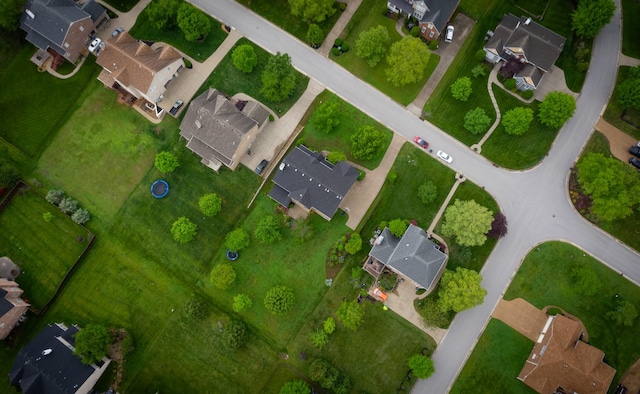 9657 Brass Valley Dr, Brentwood, TN 37027 - aerial view with a residential view