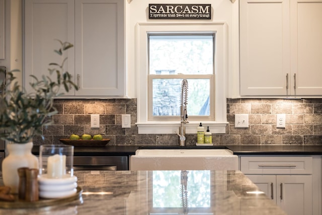743 Fontwell Ln, Franklin, TN 37064 - kitchen featuring decorative backsplash and a sink