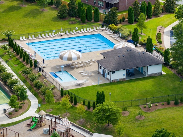 743 Fontwell Ln, Franklin, TN 37064 - bird's eye view
