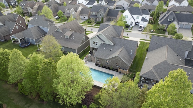 743 Fontwell Ln, Franklin, TN 37064 - aerial view featuring a residential view