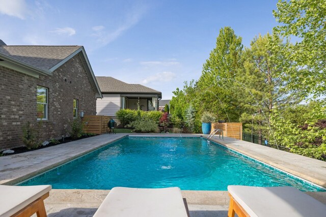 743 Fontwell Ln, Franklin, TN 37064 - view of pool with a fenced in pool and fence
