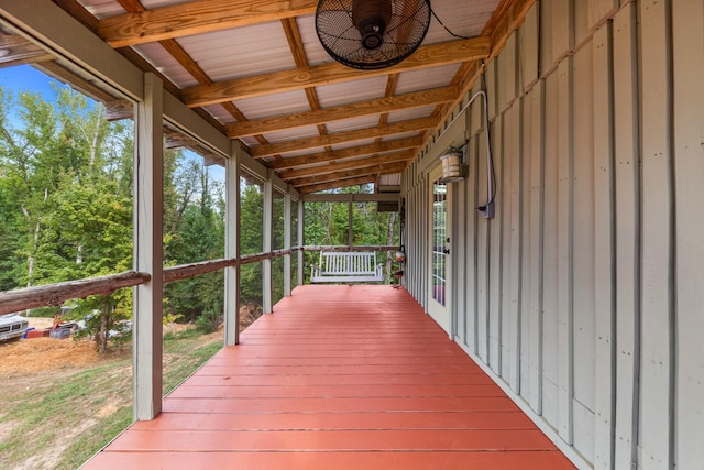 4428 Deer Creek Rd, Linden, TN 37096 - view of wooden deck