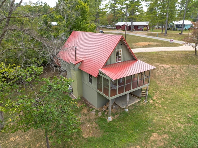 4428 Deer Creek Rd, Linden, TN 37096 - birds eye view of property