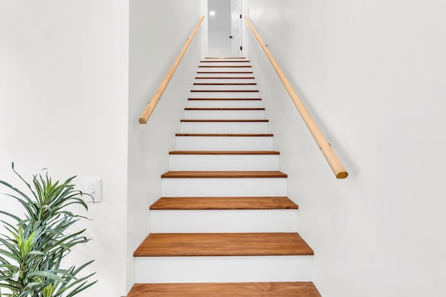 view of staircase
