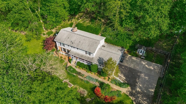 aerial view