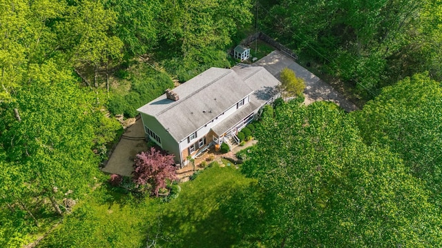 aerial view
