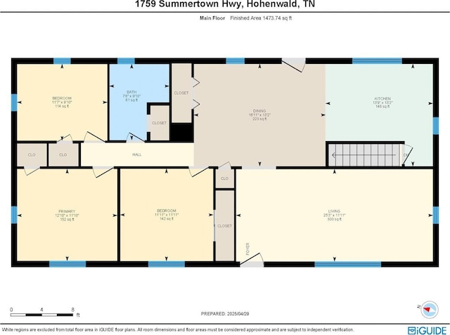 1759 Summertown Hwy, Hohenwald, TN 38462 - plan