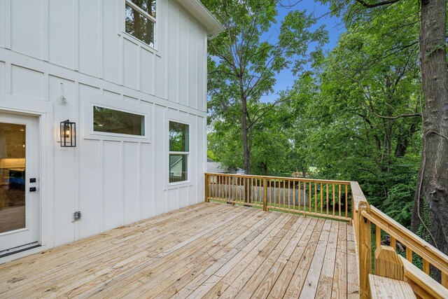 1303 Katie Ave Unit B, Nashville, TN 37207 - view of wooden terrace