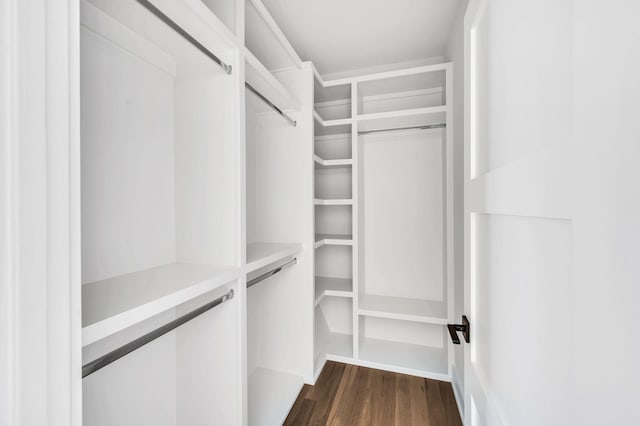18 Willis St Unit C, Nashville, TN 37207 - walk in closet with dark wood finished floors