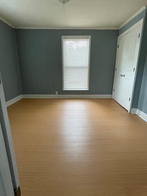 1309 Arlington Ave, Chattanooga, TN 37406 - unfurnished room featuring ornamental molding and light wood-type flooring