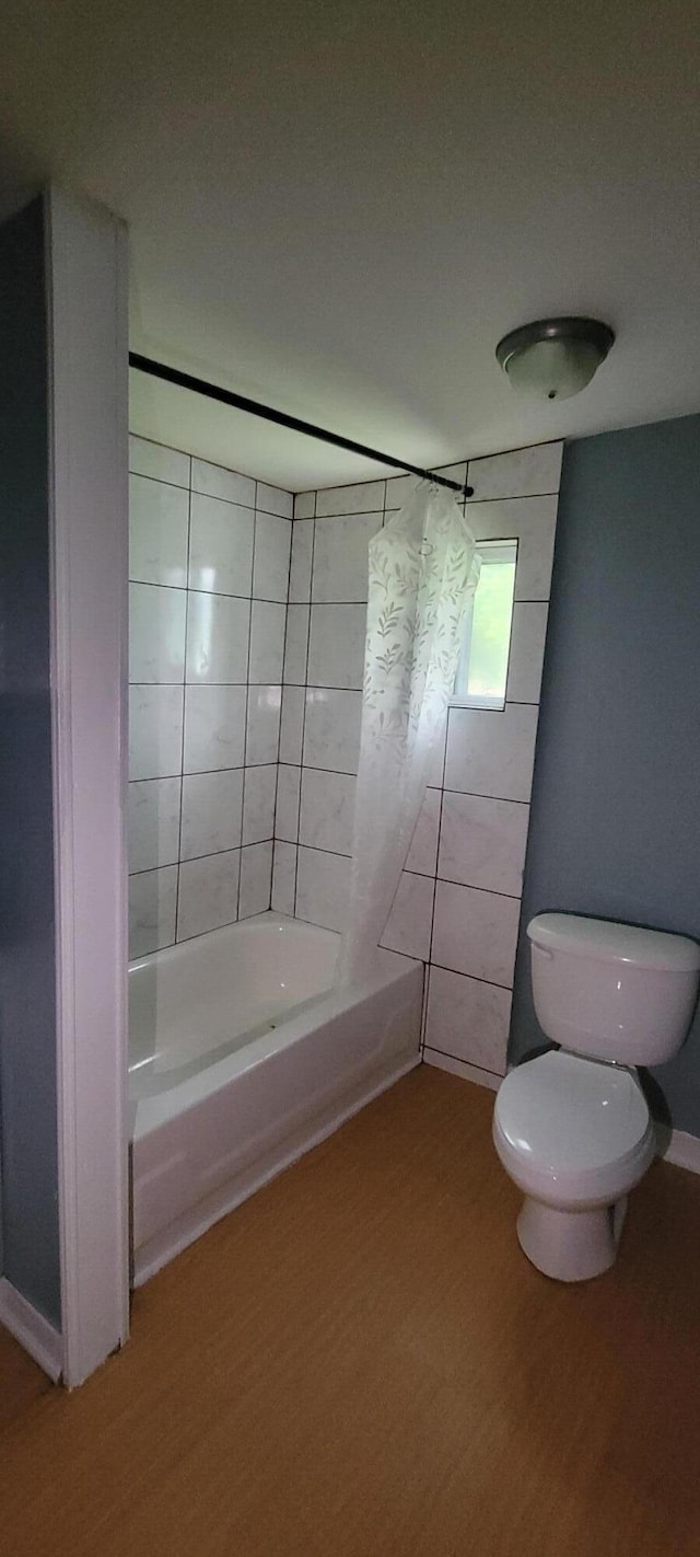 1309 Arlington Ave, Chattanooga, TN 37406 - bathroom featuring toilet and wood finished floors