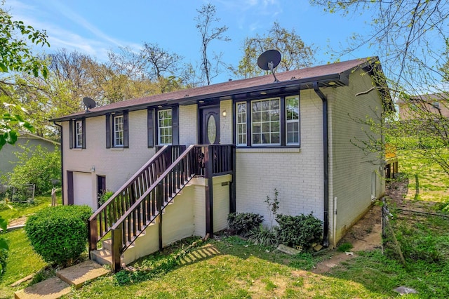 217 Sterry Ct, Antioch, TN 37013 - view of front of house featuring brick siding and a garage