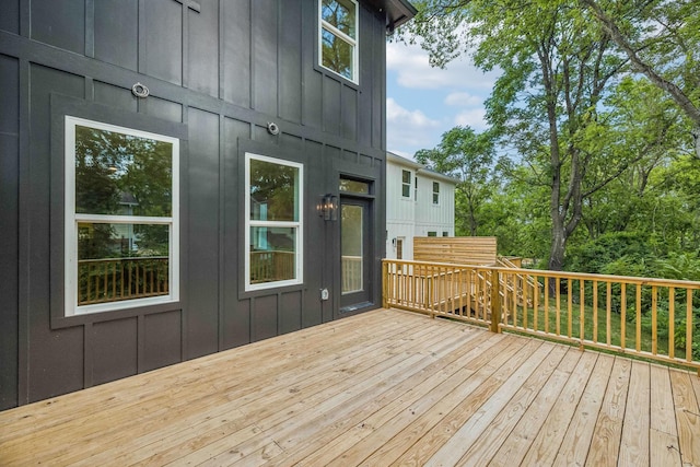 view of deck