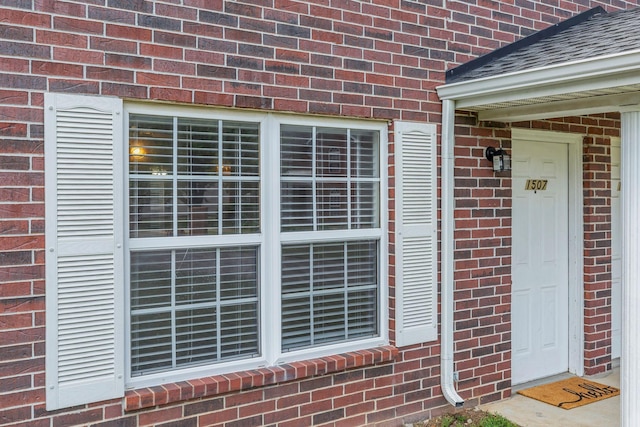 details with brick siding