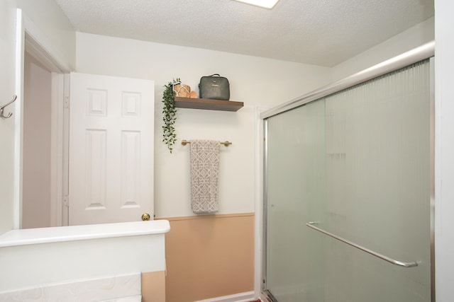 full bath with a stall shower