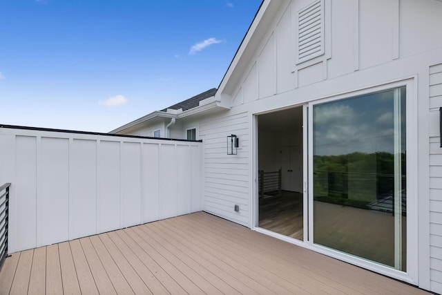 view of deck
