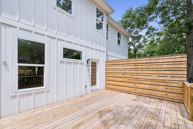 view of deck