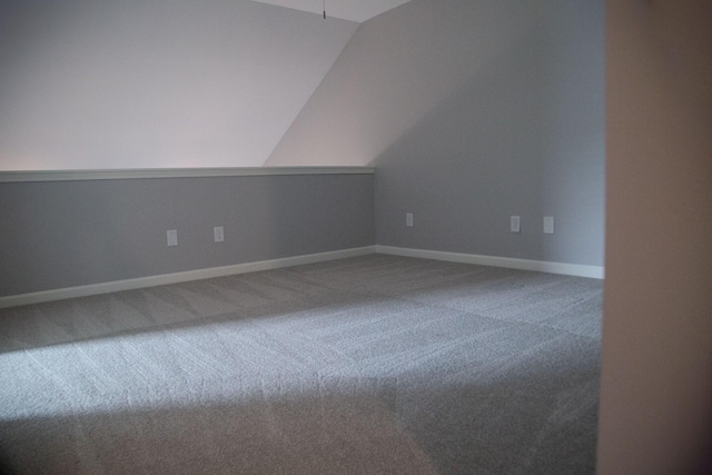 319 Mattie Ln, Spring Hill, TN 37174 - bonus room with baseboards, carpet, and lofted ceiling